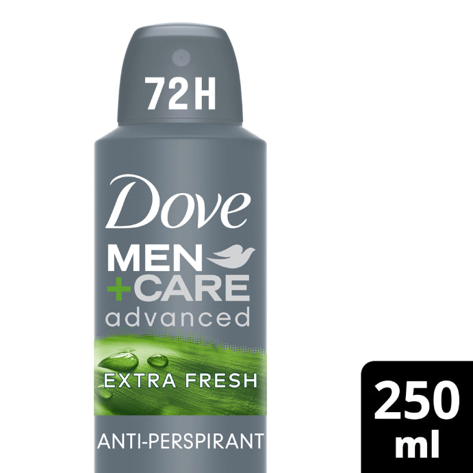 Dove Men+ Care Advanced Antiperspirant Aerosol Extra Fresh 250ml