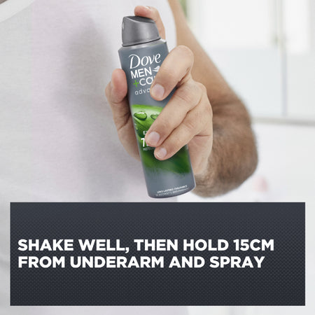 Dove Men+ Care Advanced Antiperspirant Aerosol Extra Fresh 250ml