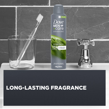 Dove Men+ Care Advanced Antiperspirant Aerosol Extra Fresh 250ml