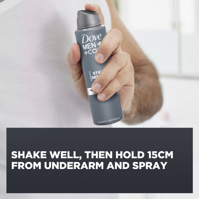 Dove Men+ Care Stain Defense 48h Protection + Comfort Anti-perspirant 250ml