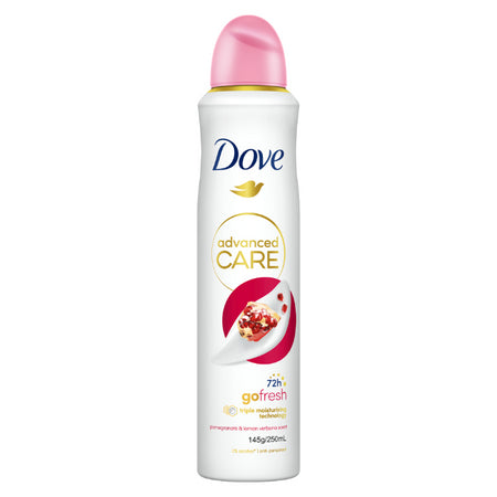 Dove Advanced Care 72h Go Fresh Anti-perspirant Pomegranate & Lemon Verbena 250ml