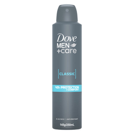 Dove Men+ Care Antiperspirant Aerosol Classic 250ml