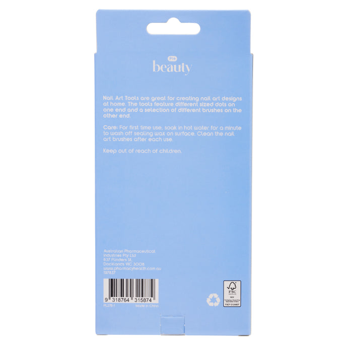 Pharmacy Health Nail Art Tools 5 Pack