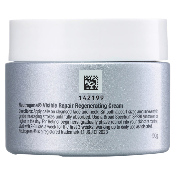 Neutrogena® Visible Repair Retinol Regenerating Cream 50g