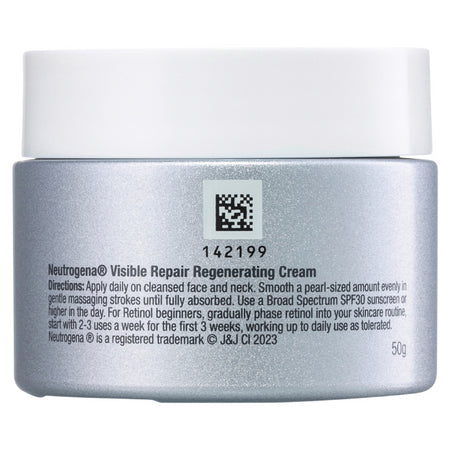 Neutrogena® Visible Repair Retinol Regenerating Cream 50g