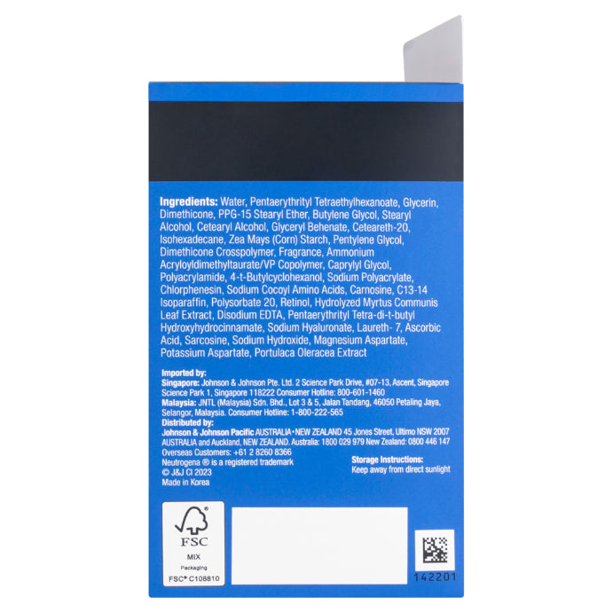 Neutrogena® Visible Repair Retinol Regenerating Cream 50g