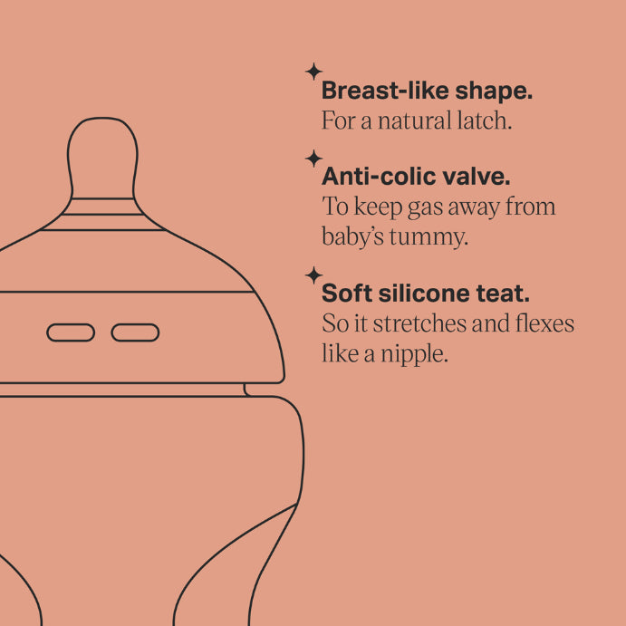 Tommee Tippee Natural Start 2 X 150ml Pp Bottles