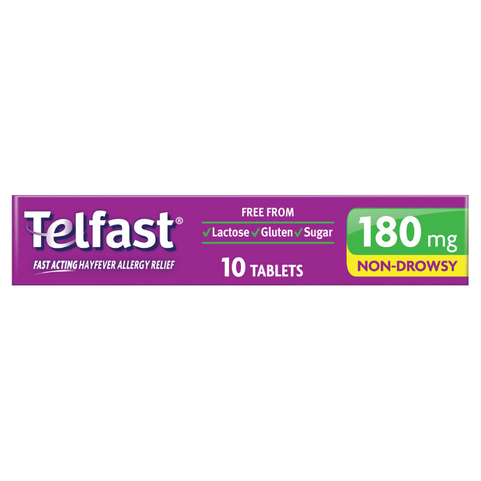 Telfast 180mg 10 Pack