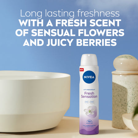 Nivea Fresh Sensation Aerosol Deodorant 250ml
