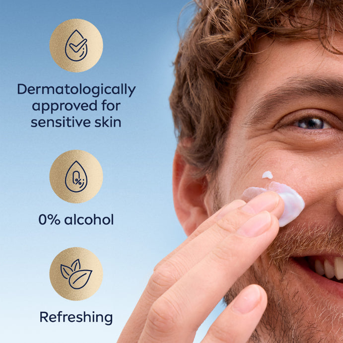 Nivea Men Sensitive Skin & Stubble Gel Moisturiser 50ml