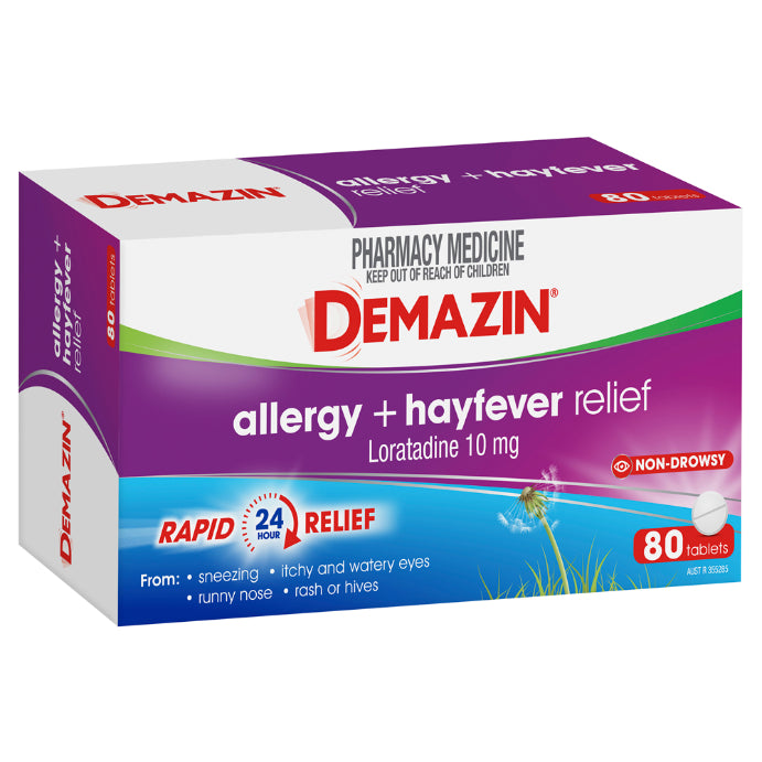Demazin Allergy & Hayfever 80 Tablets