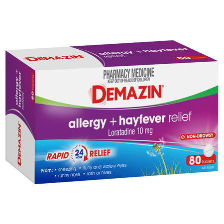Demazin Allergy & Hayfever 80 Tablets