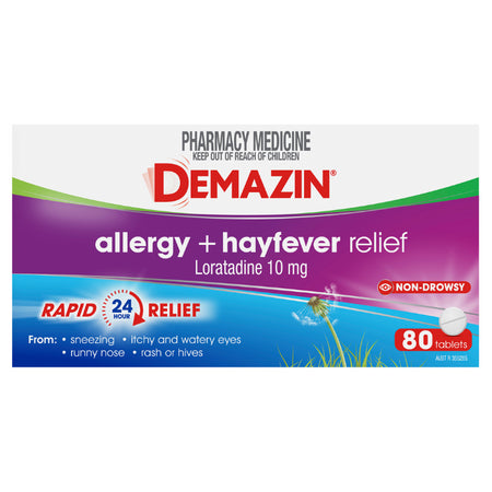 Demazin Allergy & Hayfever 80 Tablets