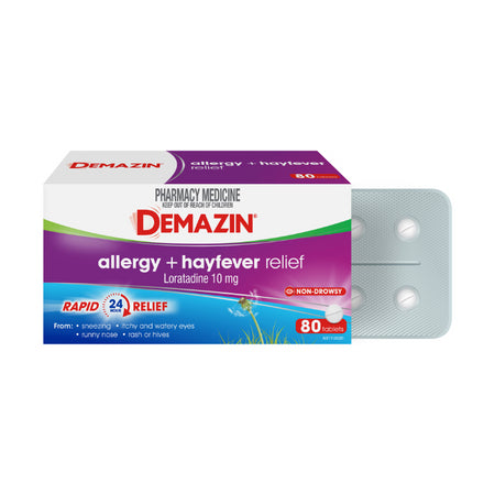 Demazin Allergy & Hayfever 80 Tablets