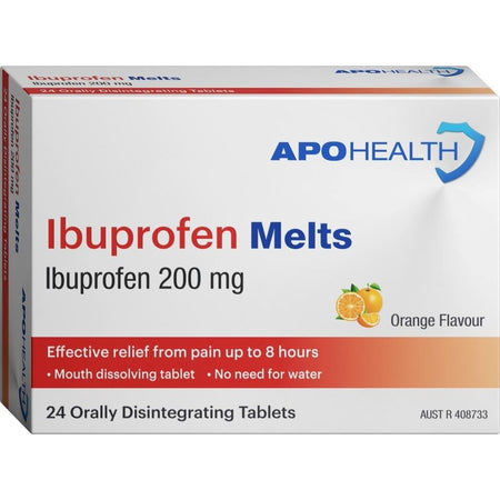Apohealth Ibuprofen Melts 200mg 24tab