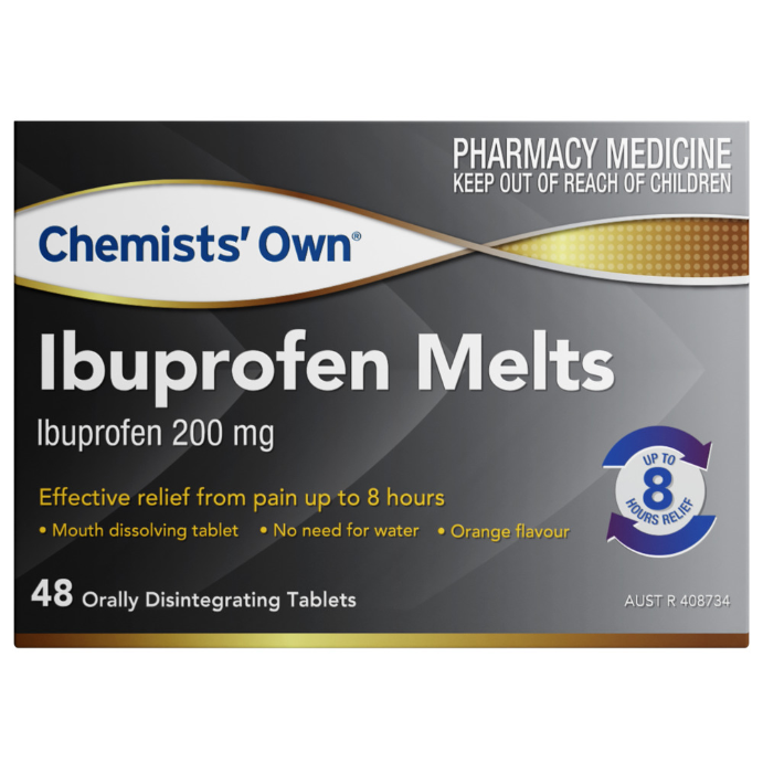 Chemists’ Own Ibuprofen Melts 48 Tablets