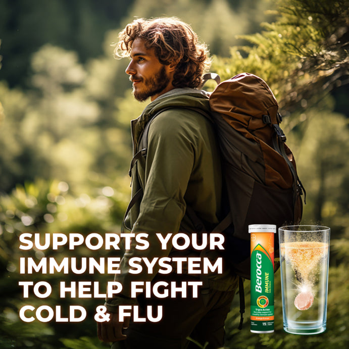 Berocca Immune Daily Defence Orange 15 Effervescent Tablets