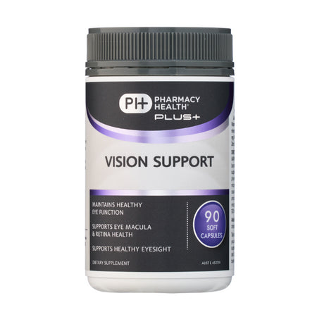 Pharmacy Health Vision Support 90 Capsules