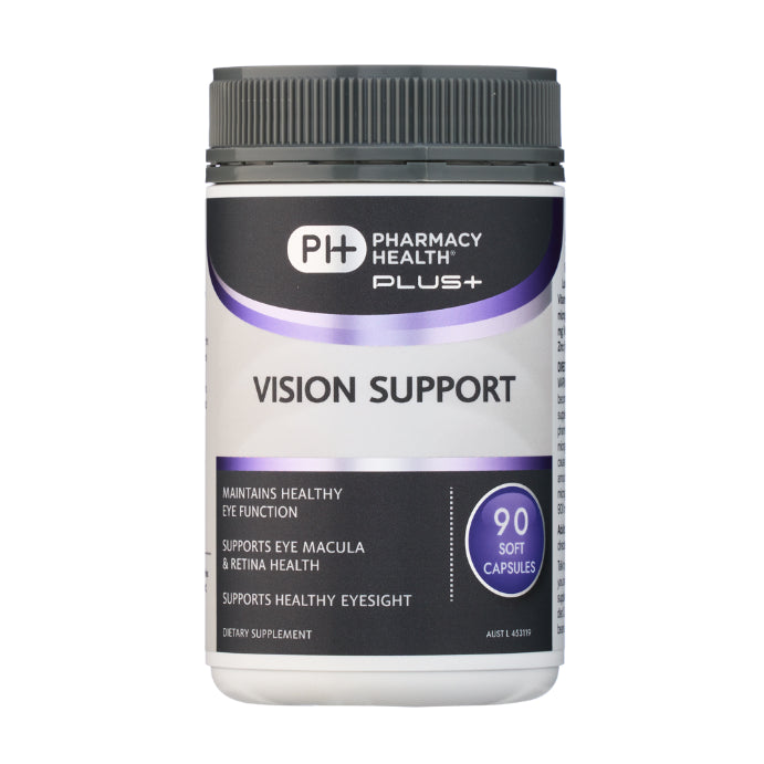 Pharmacy Health Vision Support 90 Capsules