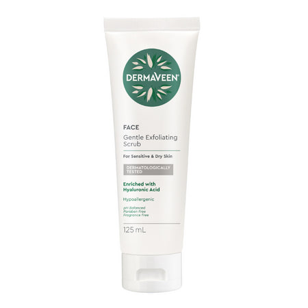 Dermaveen Face Gentle Exfoliating Scrub 125ml