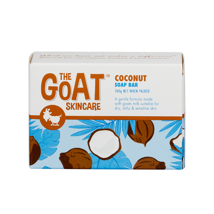 The Goat Skincare Soap Bar With Coconut - 100g Carton 12