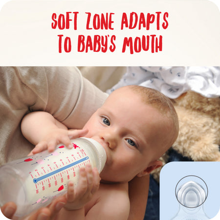 Nuk First Choice+ Baby Bottle Teats 0-6 Months Small Feed Hole Anti-colic Bpa-free Silicone 2 Pack