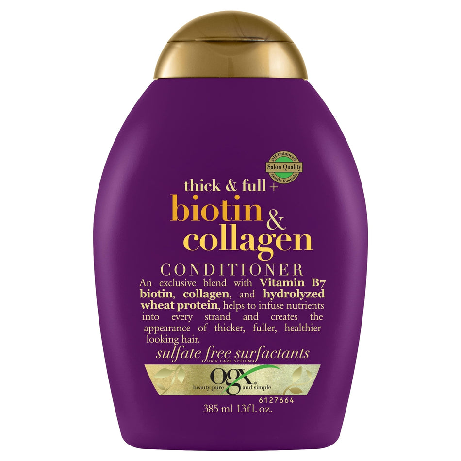 OGX Biotin & Collagen Conditioner 385ml