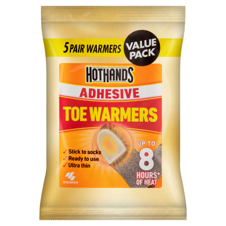 Hot Hands Toe Warmers 5 Pairs