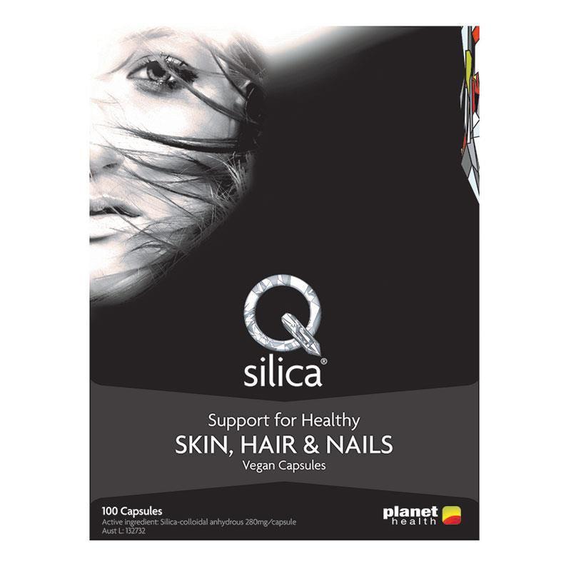 Planet Health Q Silica Original Silica Capsules 100 Capsules