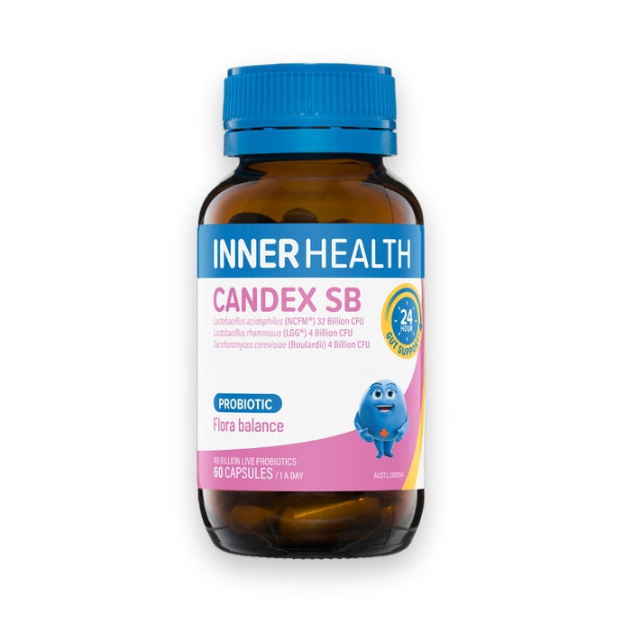 INNER HEALTH Candex SB Probiotic 60 Capsules