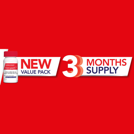 Ferro-Grad C 325/562.4Mg 90 Tablets