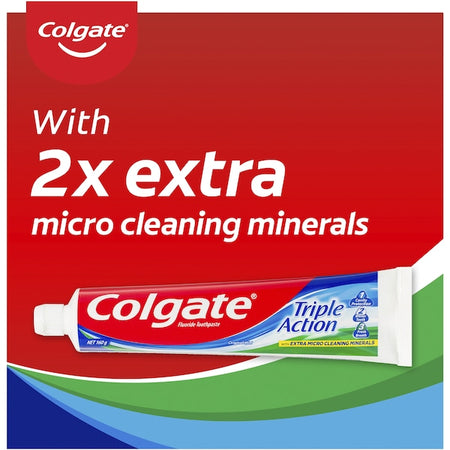 Colgate Triple Action Original Mint Toothpaste 160g