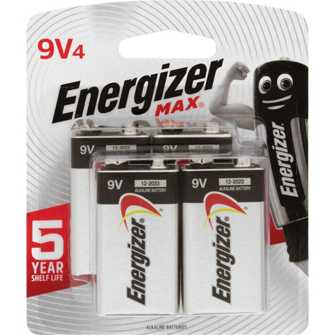 Energizer Max 9v Batteries 2 Pack