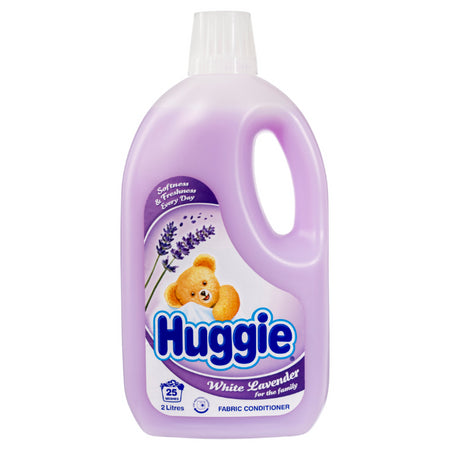Huggie White Lavender Fabric Conditioner 2 Litre