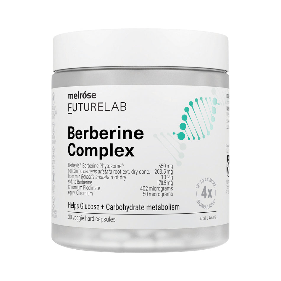Melrose FutureLab Berberine Complex 30 Veg Capsules