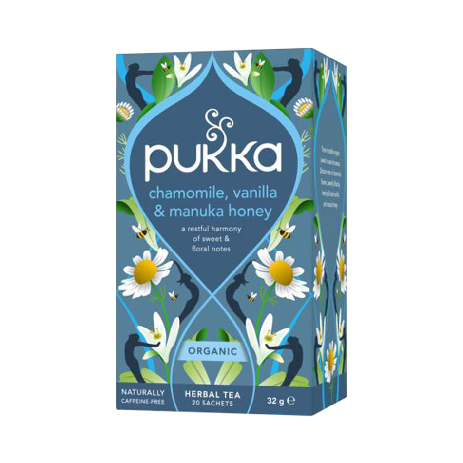 Pukka Organic Chamomile Vanilla & Manuka Honey x 20 Tea Bags