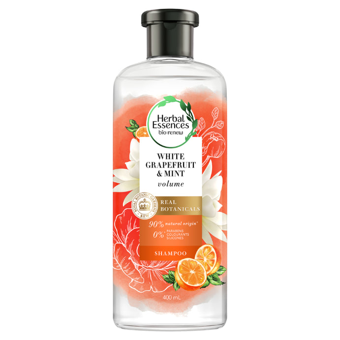 Herbal Essences Bio:renew Naked Volume White Grapefruit & Mosa Mint Shampoo 400ml