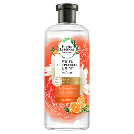 Herbal Essences Bio:renew Naked Volume White Grapefruit & Mosa Mint Shampoo 400ml