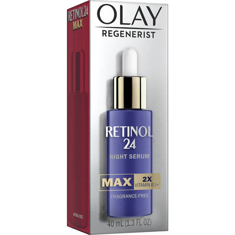 Olay Regenerist Retinol 24 Night Serum Fragrance Free 40ml