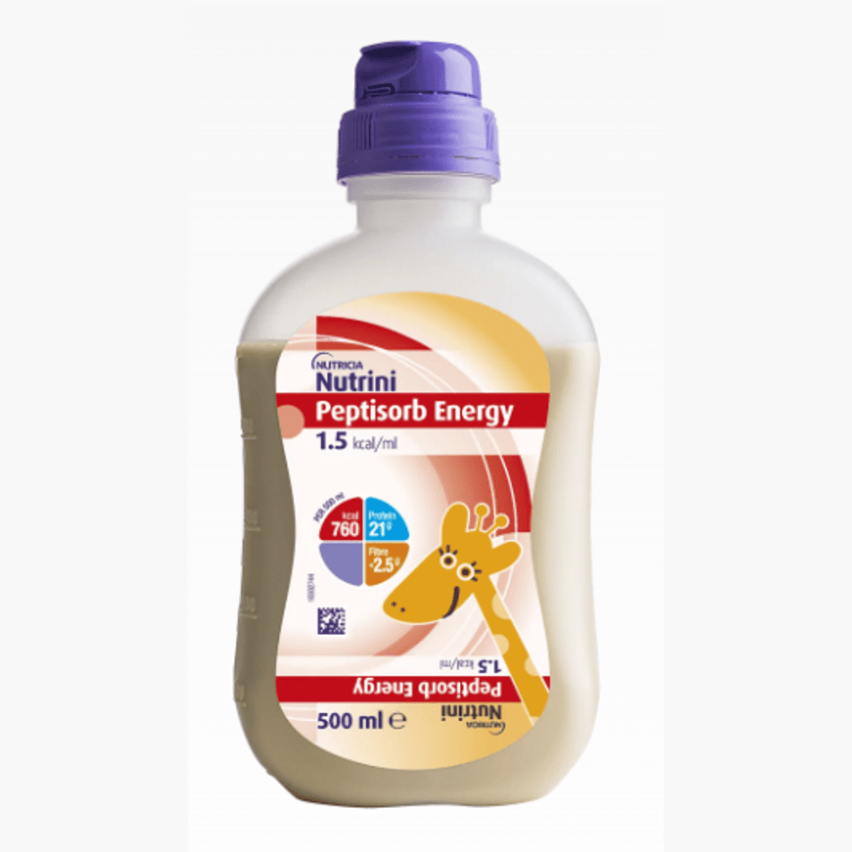 NUTRINI PEPTISORB ENERGY 500ML BOTTLE (Pack of 12)