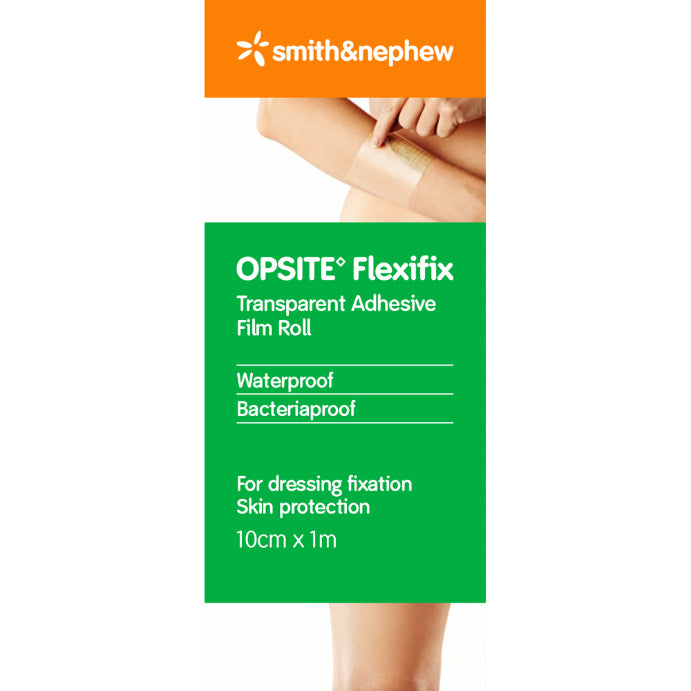 Opsite Flexifix Transparent Adhesive Film Roll 10cm X 1m 1 Pack