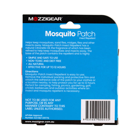 Mozzigear Mosquito Patch X 24 Pack