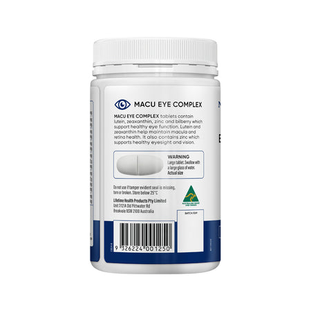 Natural Life Macu Eye Complex 90t