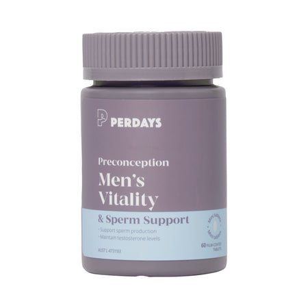 Perdays Preconception Mens Vitality & Sperm Support 60t