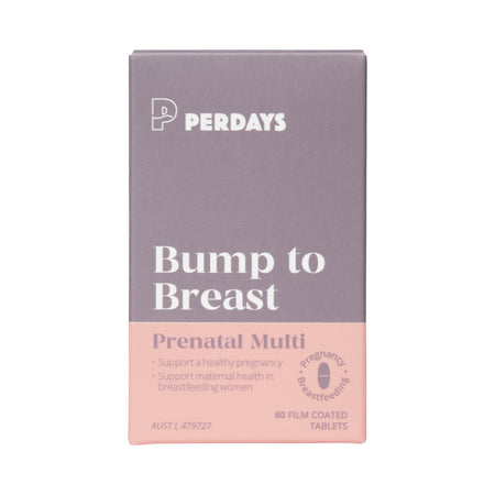 Perdays Bump to Breast Prenatal Multi 60t