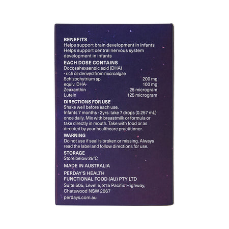 Perdays Nova Bright Brains Oral Liquid 8.5ml