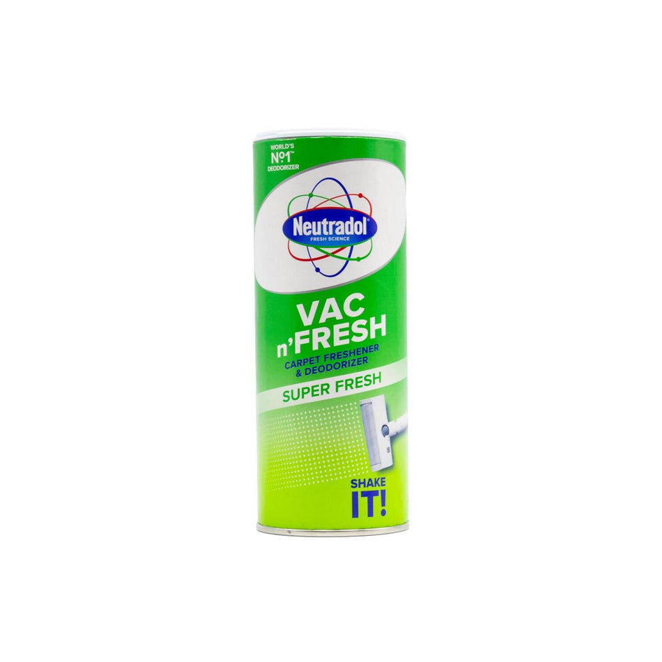 Neutradol 350g Vac N'Fresh Carpet Freshener Deodoriser Super Fresh