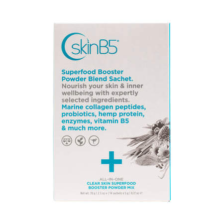 Skinb5 All-in-one Clear Skin Superfood Booster Powder Mix Sachet 5g X 14 Pack