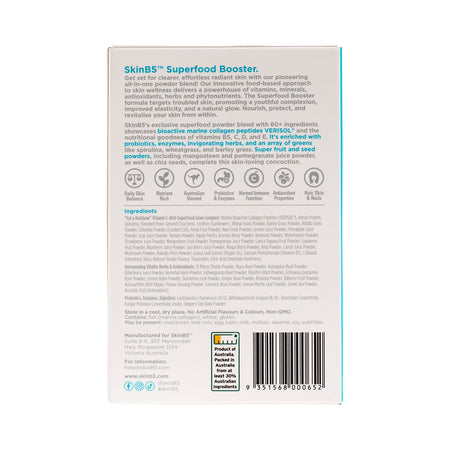 Skinb5 All-in-one Clear Skin Superfood Booster Powder Mix Sachet 5g X 14 Pack