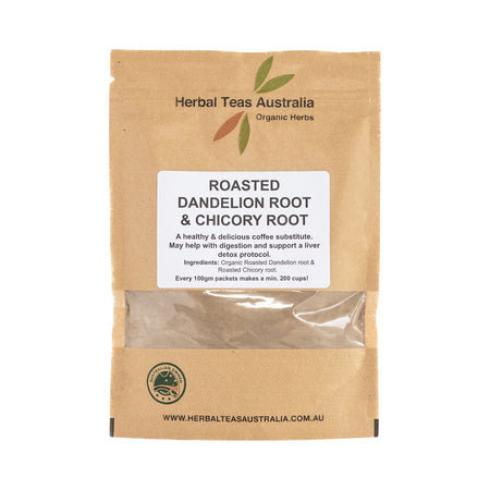 Herbal Teas Australia Roasted Dandelion Root & Chicory Root 100g